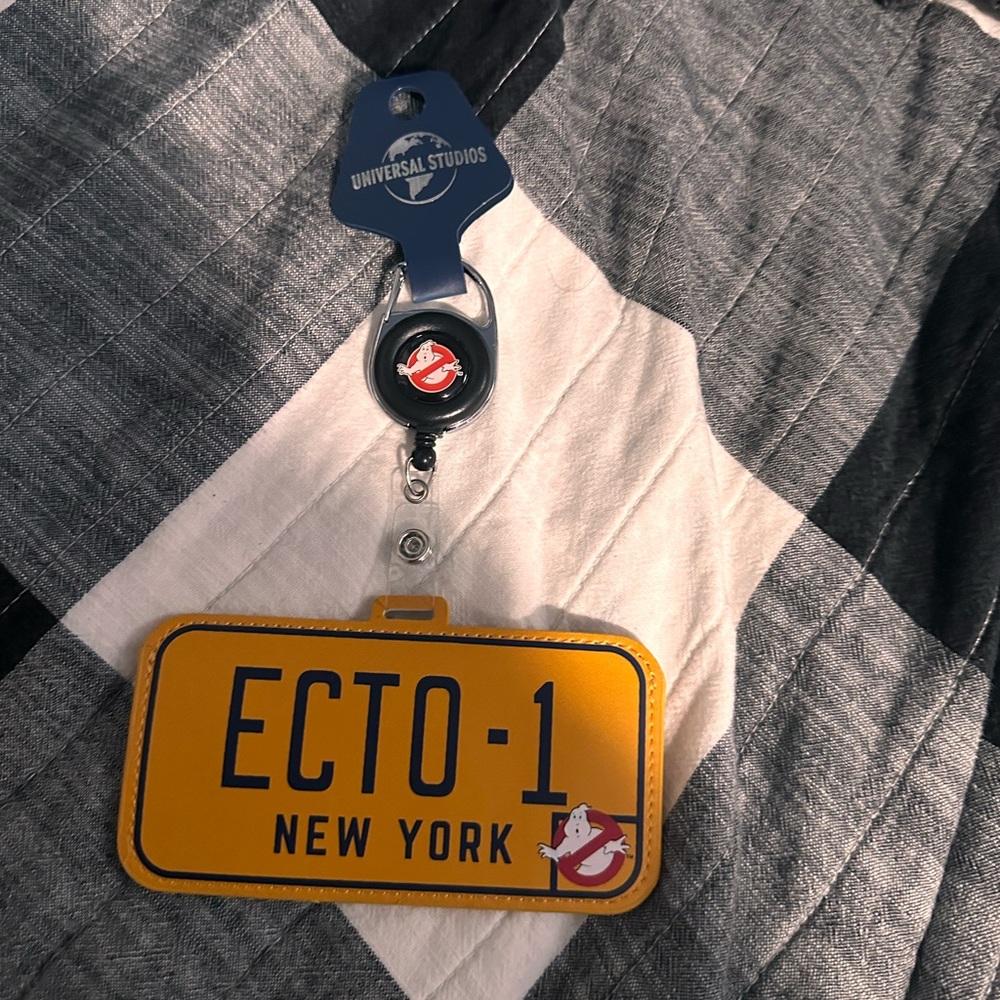 Ecto-1 Ghostbusters retractable Badge Holder